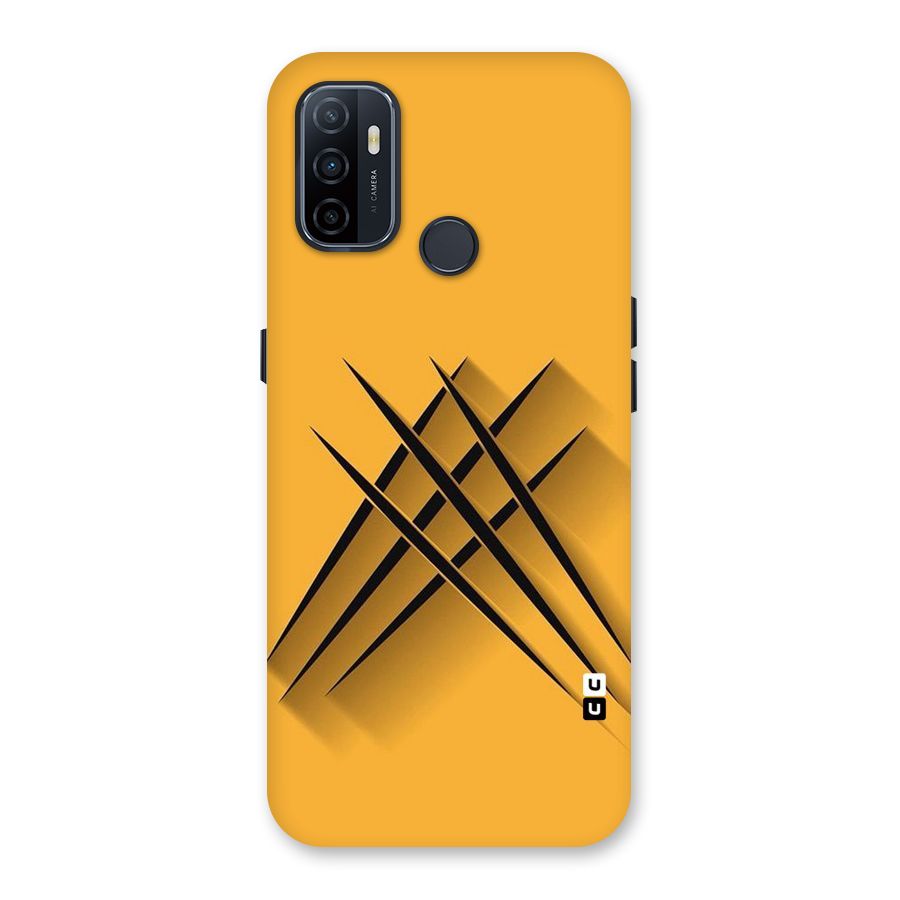 Black Paws Back Case for Oppo A32