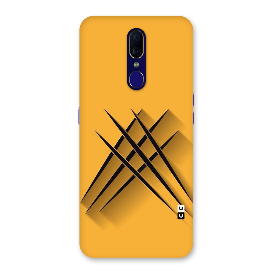 Black Paws Back Case for Oppo A9