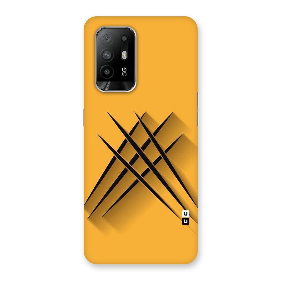 Black Paws Back Case for Oppo F19 Pro Plus 5G
