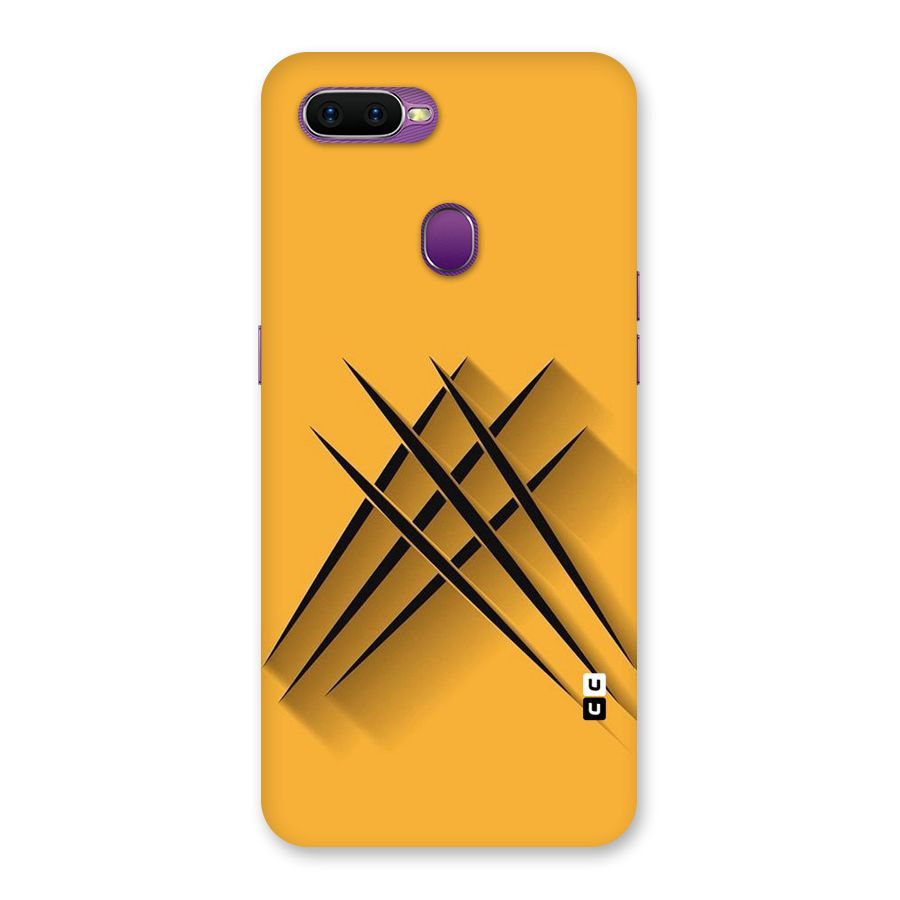 Black Paws Back Case for Oppo F9