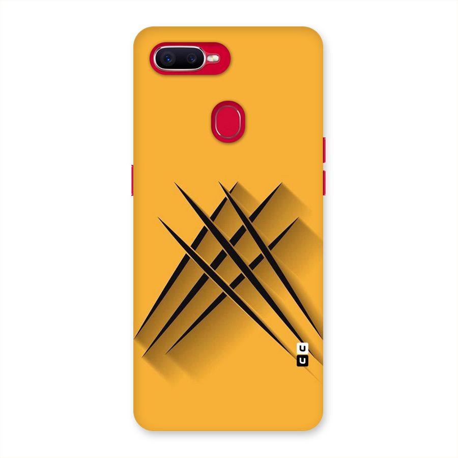 Black Paws Back Case for Oppo F9 Pro