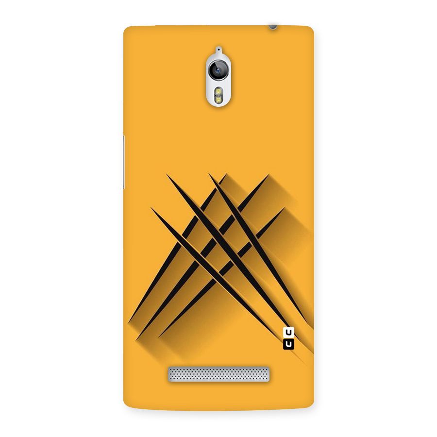 Black Paws Back Case for Oppo Find 7