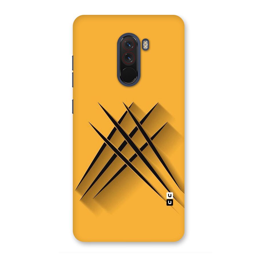 Black Paws Back Case for Poco F1