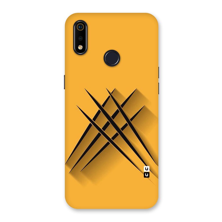 Black Paws Back Case for Realme 3i
