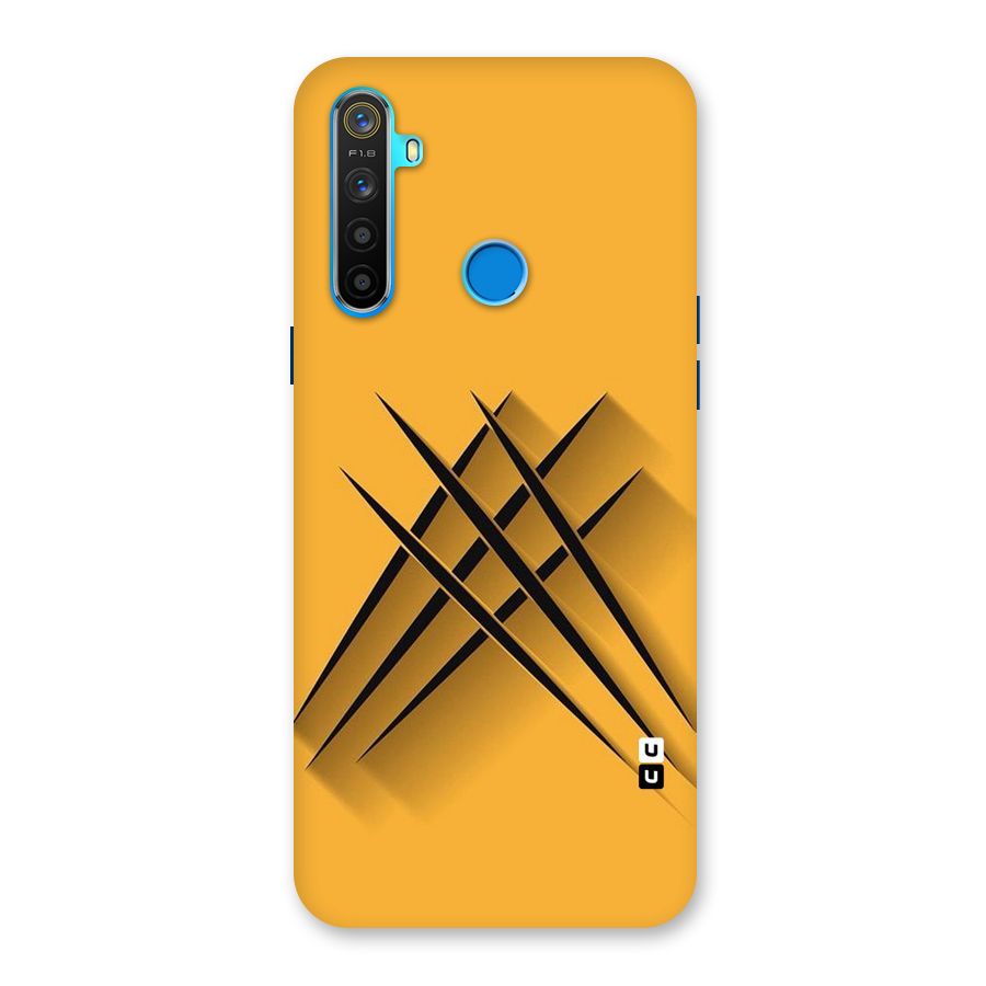 Black Paws Back Case for Realme 5