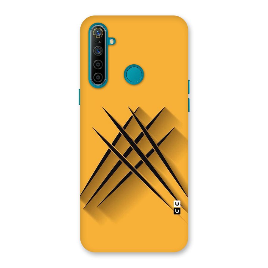 Black Paws Back Case for Realme 5i
