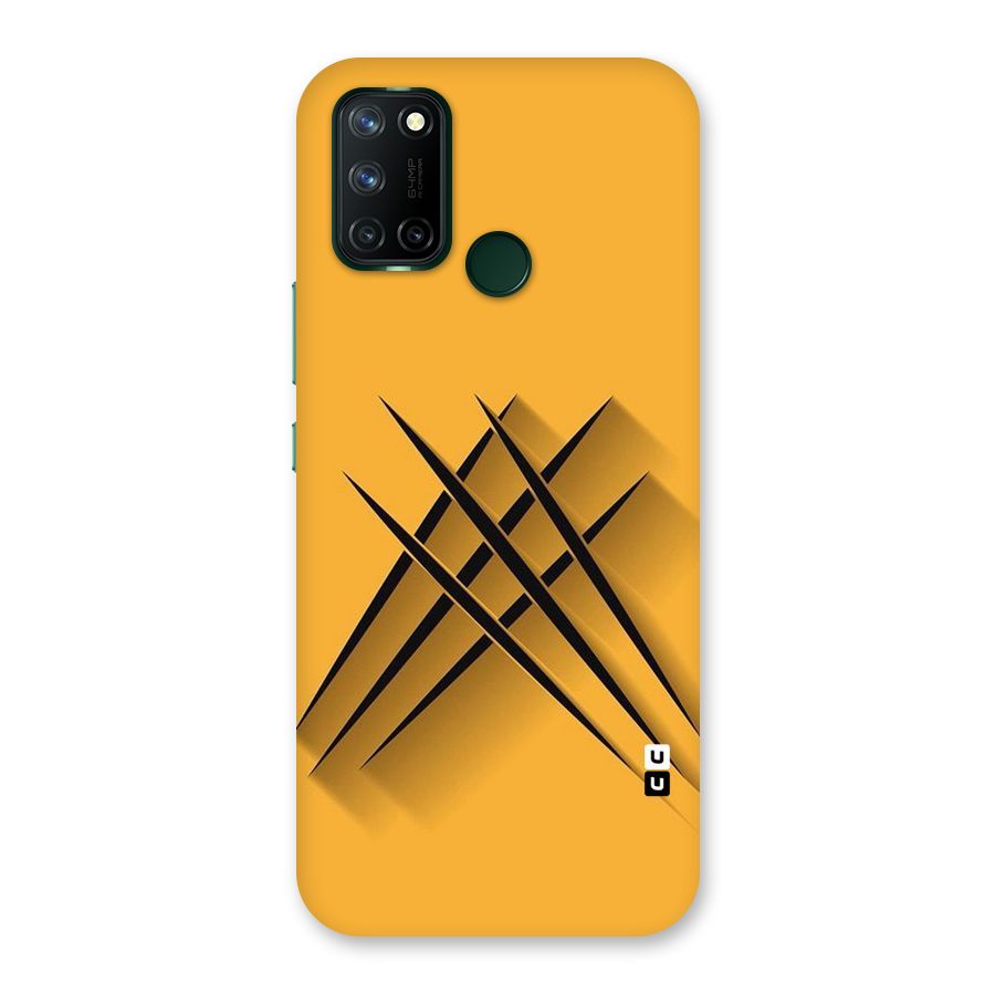 Black Paws Back Case for Realme 7i