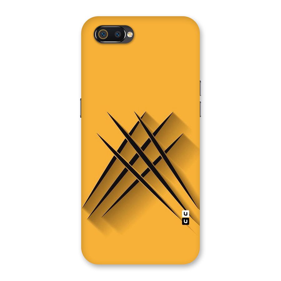 Black Paws Back Case for Realme C2