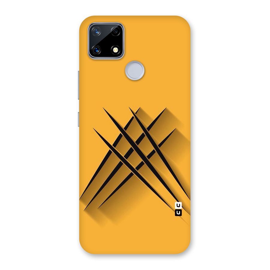Black Paws Back Case for Realme Narzo 20