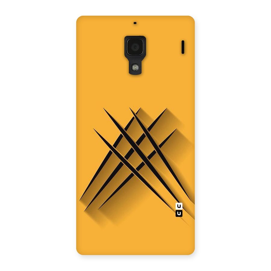 Black Paws Back Case for Redmi 1S