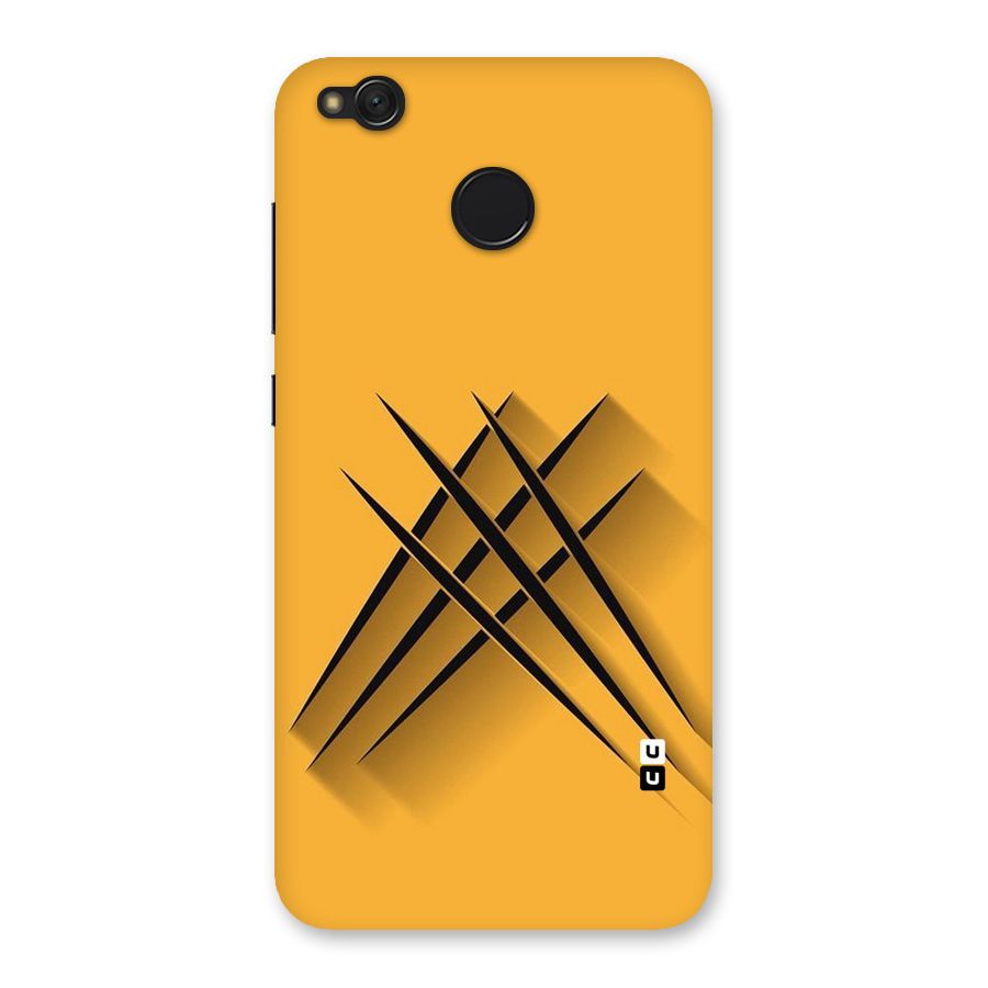 Black Paws Back Case for Redmi 4