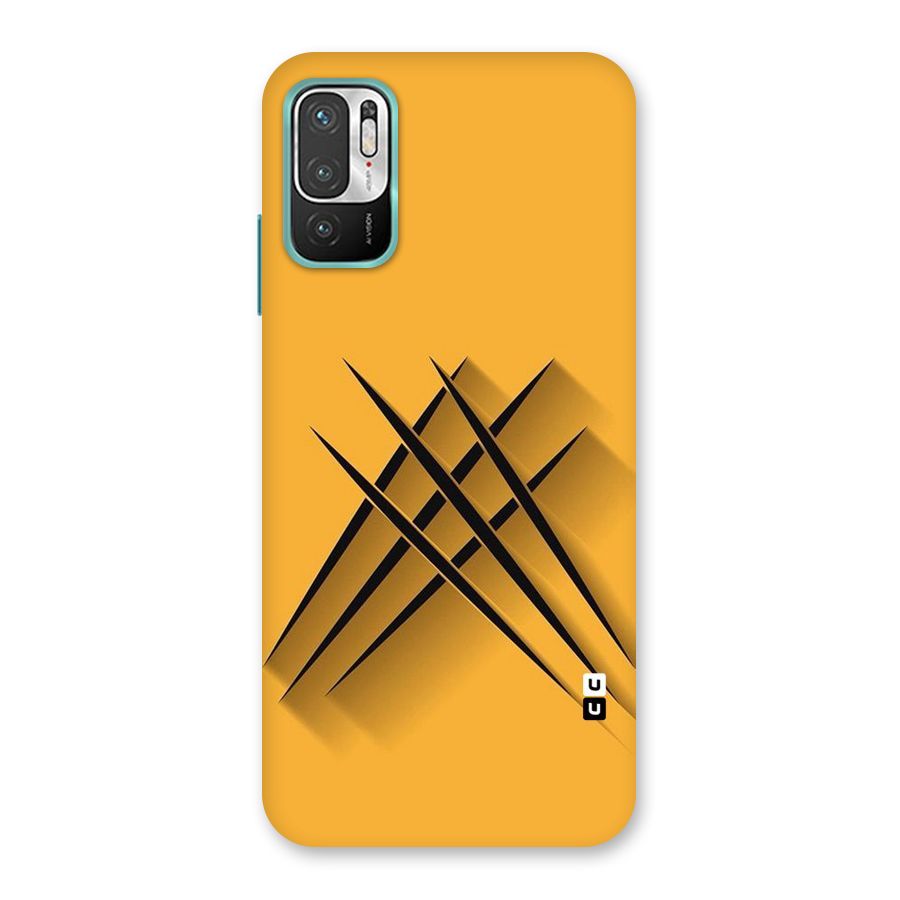Black Paws Back Case for Redmi Note 10T 5G
