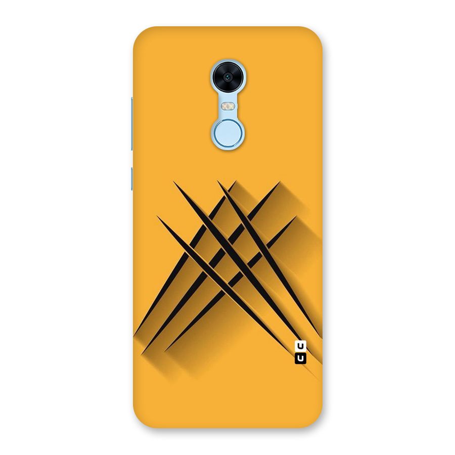 Black Paws Back Case for Redmi Note 5