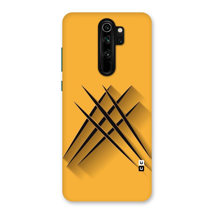 Black Paws Back Case for Redmi Note 8 Pro