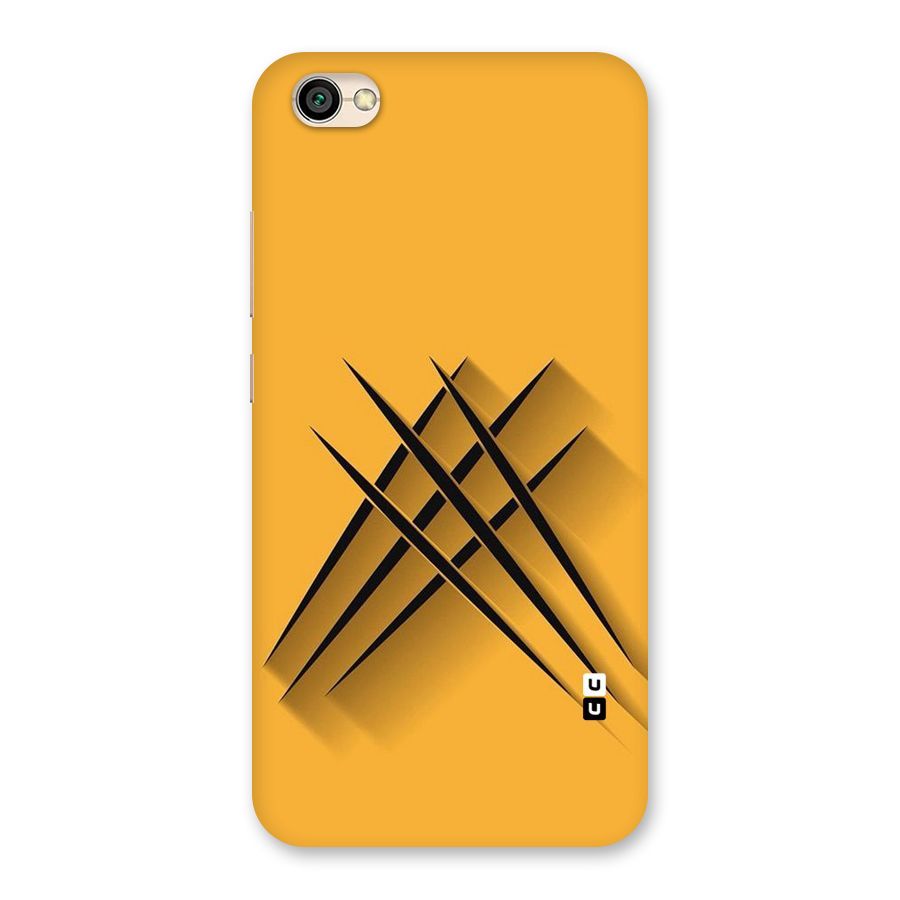 Black Paws Back Case for Redmi Y1 Lite