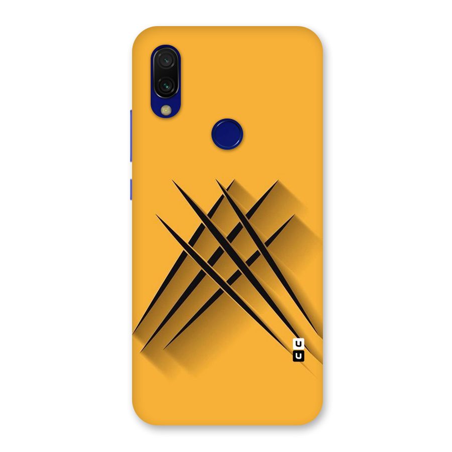 Black Paws Back Case for Redmi Y3