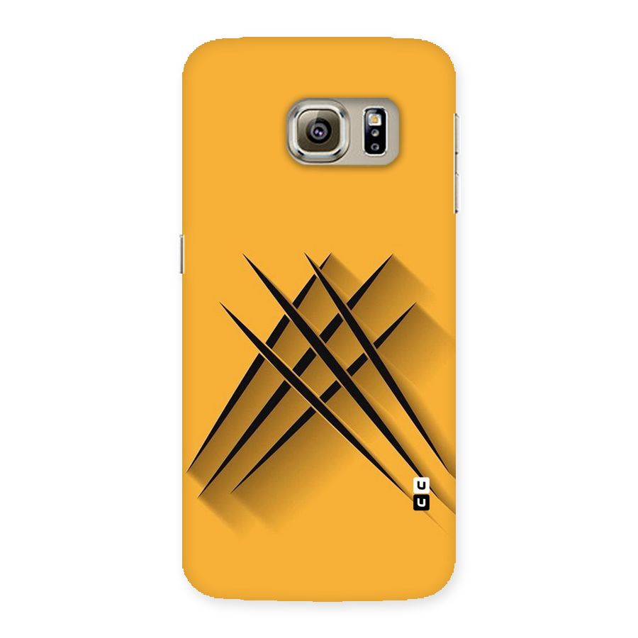 Black Paws Back Case for Samsung Galaxy S6 Edge