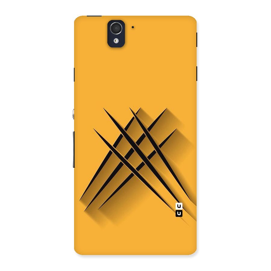 Black Paws Back Case for Sony Xperia Z