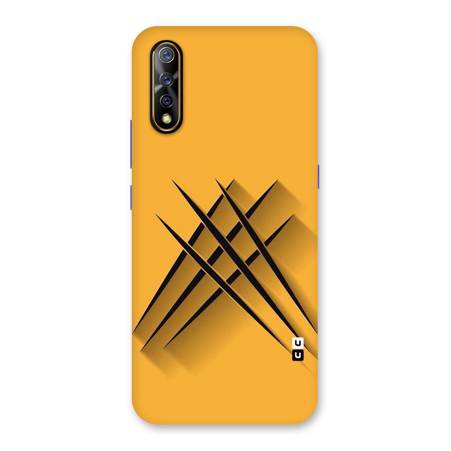 Black Paws Back Case for Vivo S1