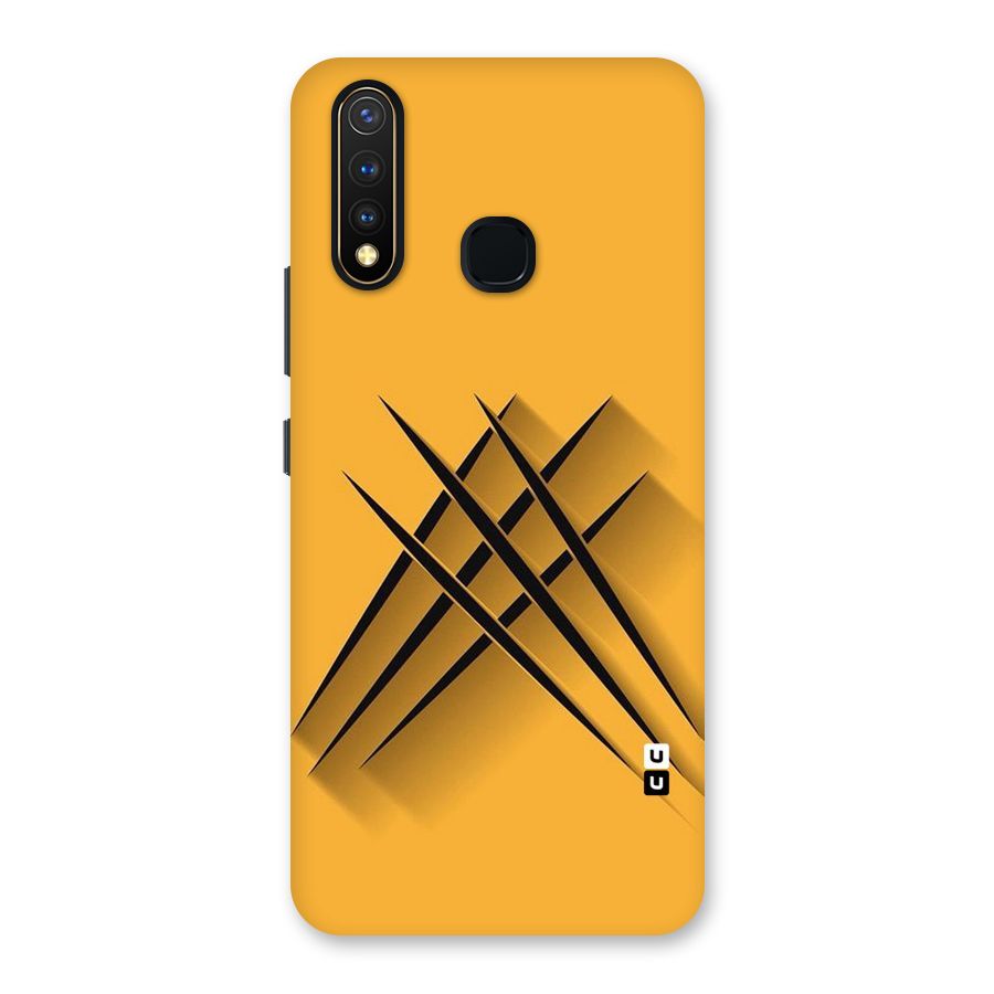 Black Paws Back Case for Vivo U20