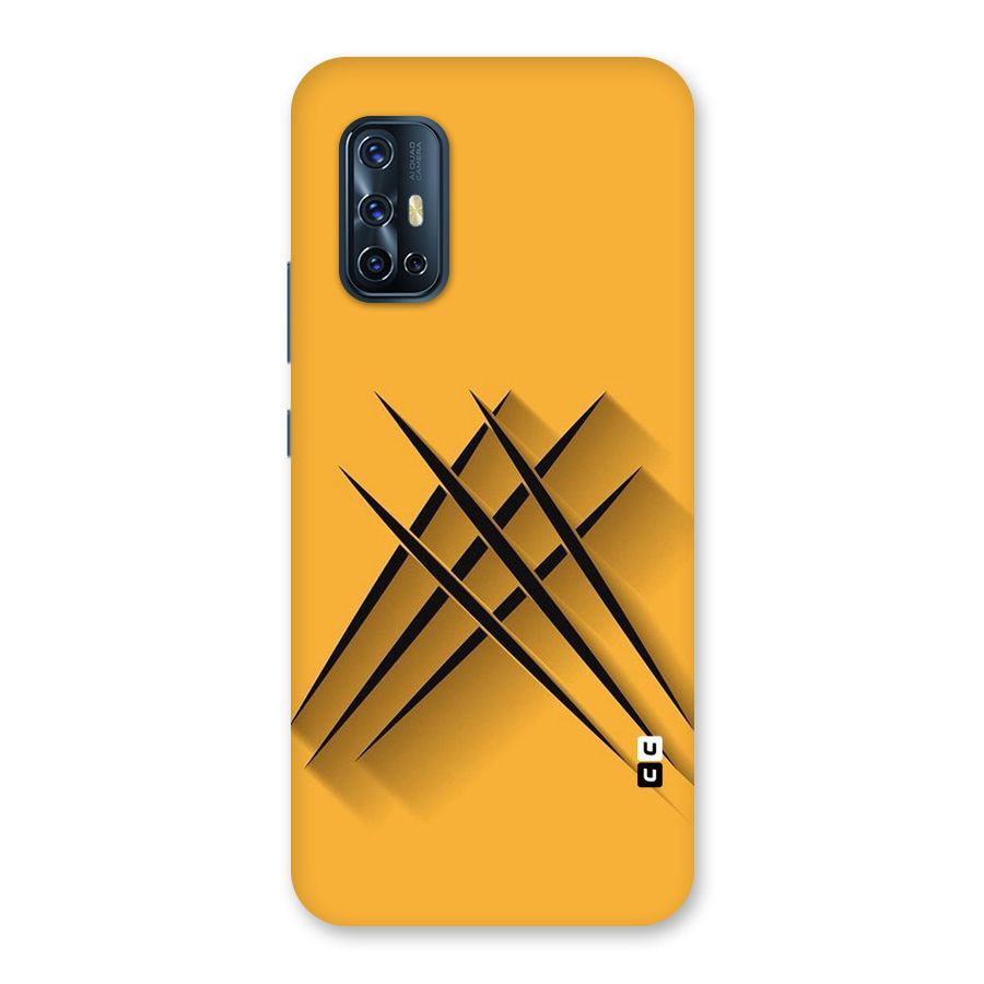 Black Paws Back Case for Vivo V17