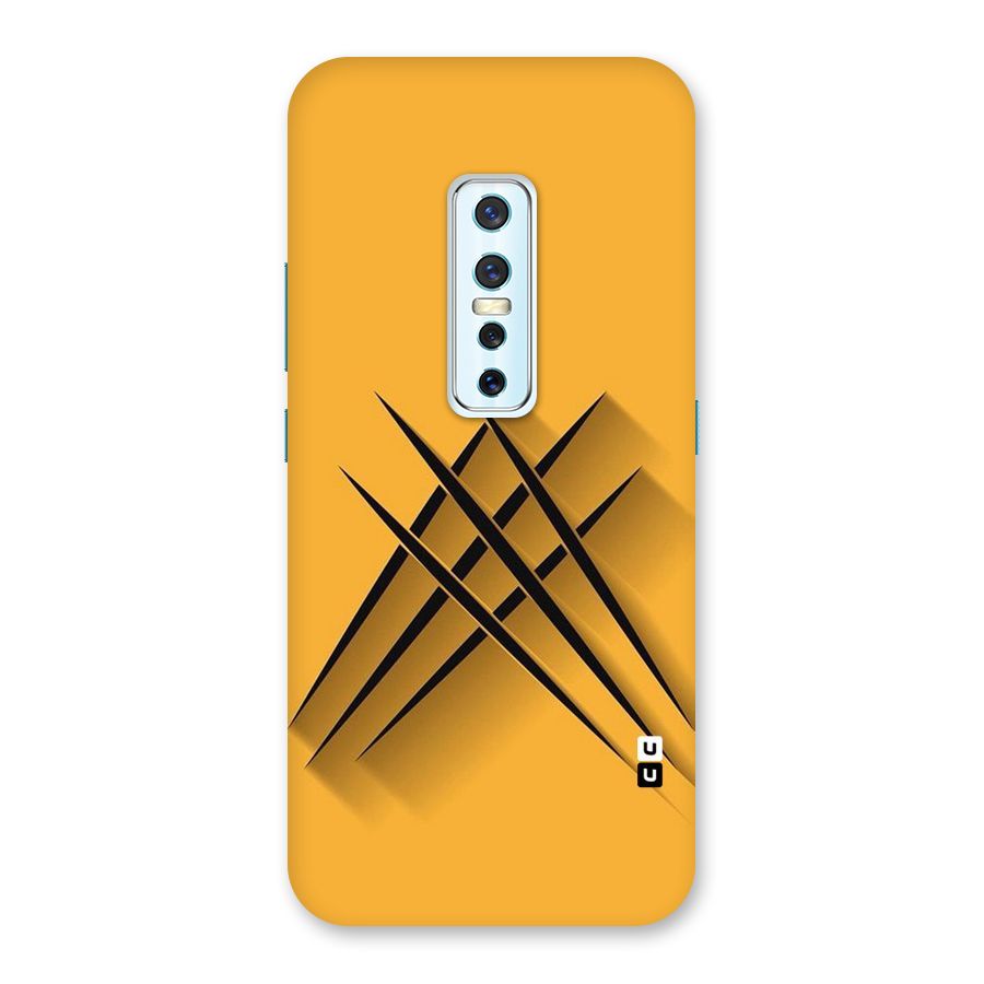 Black Paws Back Case for Vivo V17 Pro