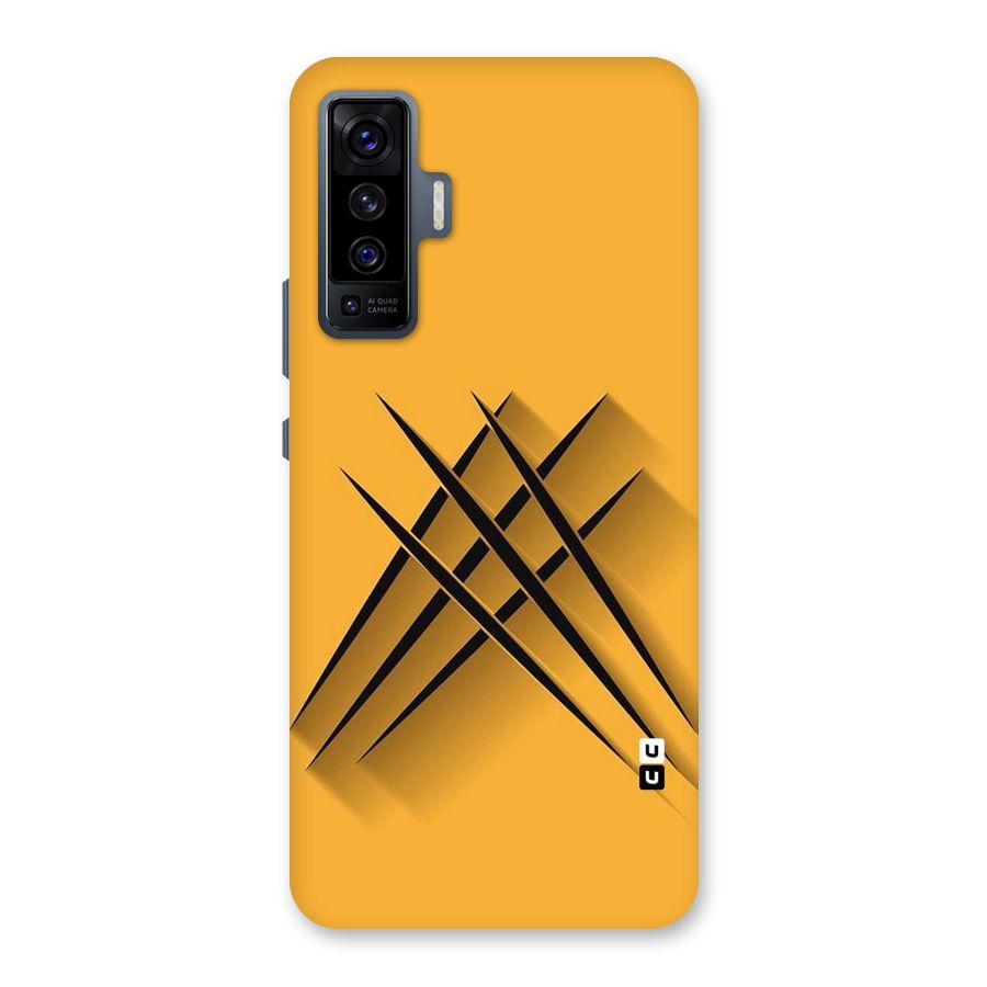 Black Paws Back Case for Vivo X50