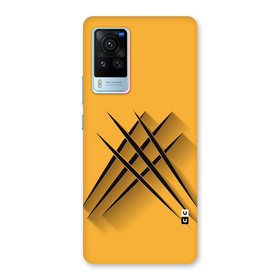 Black Paws Back Case for Vivo X60 Pro