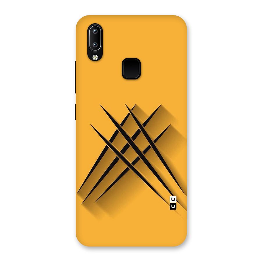 Black Paws Back Case for Vivo Y93