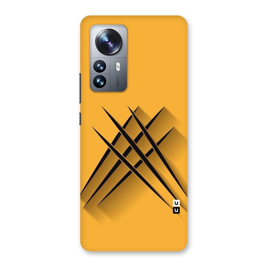 Black Paws Back Case for Xiaomi 12 Pro