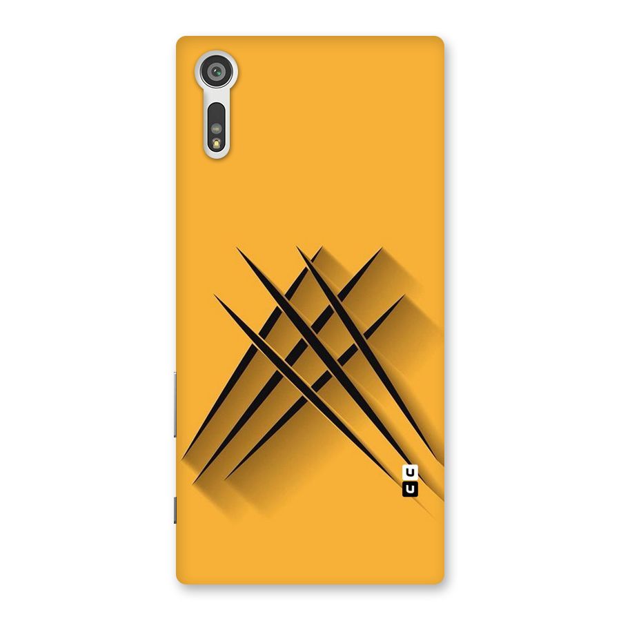 Black Paws Back Case for Xperia XZ