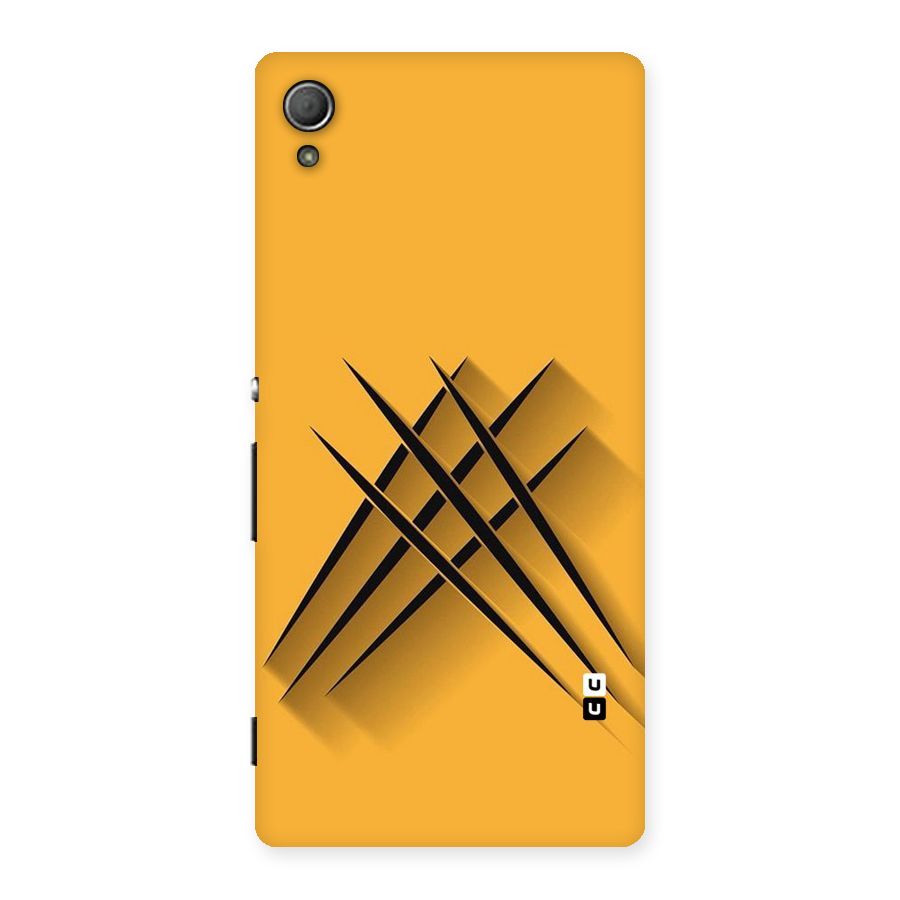 Black Paws Back Case for Xperia Z3 Plus