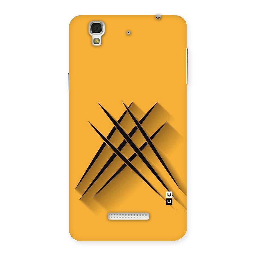 Black Paws Back Case for YU Yureka Plus