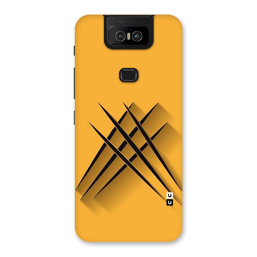 Black Paws Back Case for Zenfone 6z