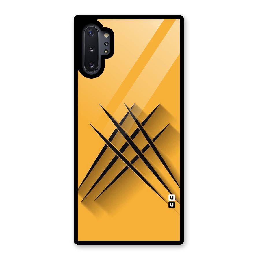 Black Paws Glass Back Case for Galaxy Note 10 Plus