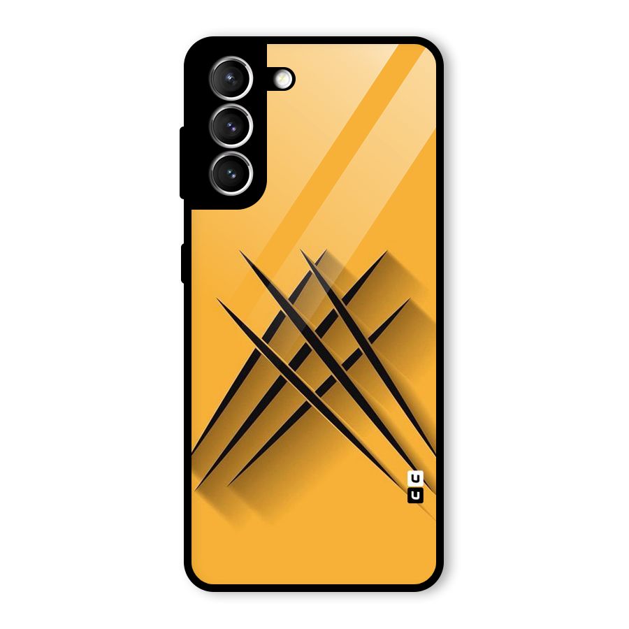 Black Paws Glass Back Case for Galaxy S21 5G