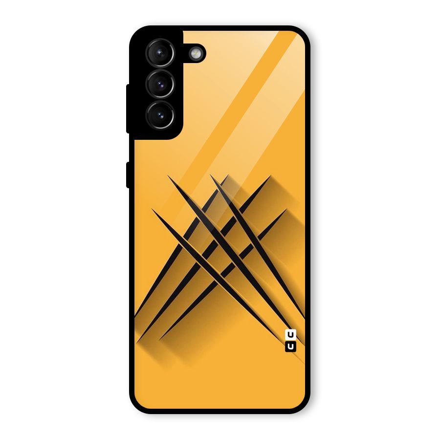 Black Paws Glass Back Case for Galaxy S21 Plus