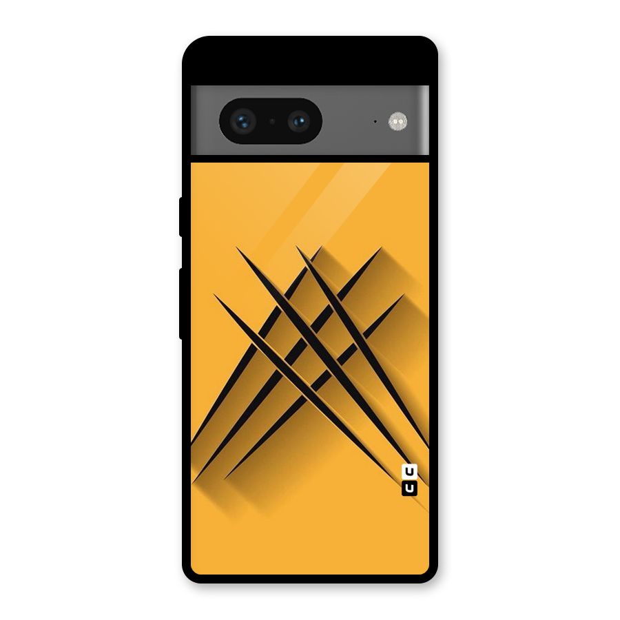 Black Paws Glass Back Case for Google Pixel 7