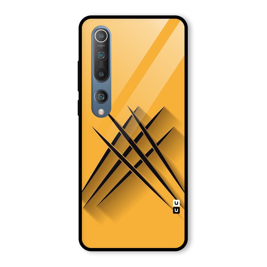 Black Paws Glass Back Case for Mi 10