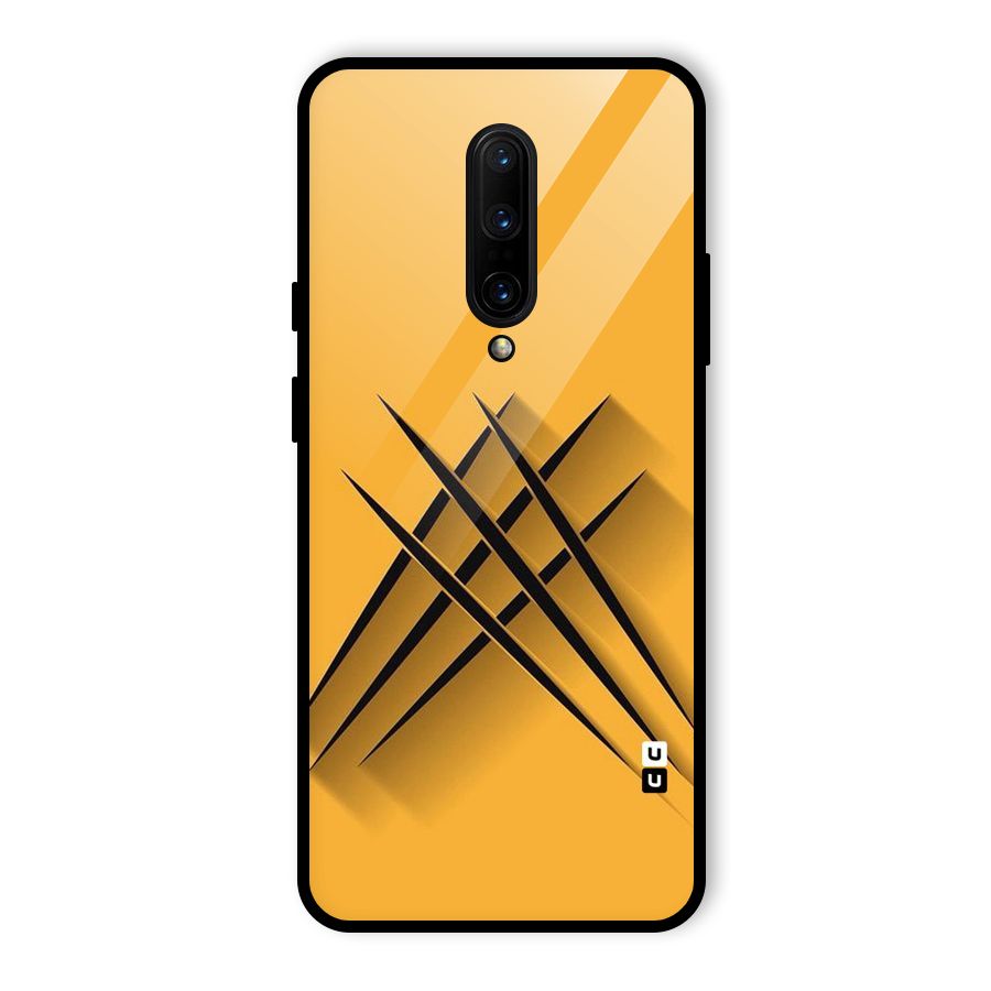 Black Paws Glass Back Case for OnePlus 7 Pro