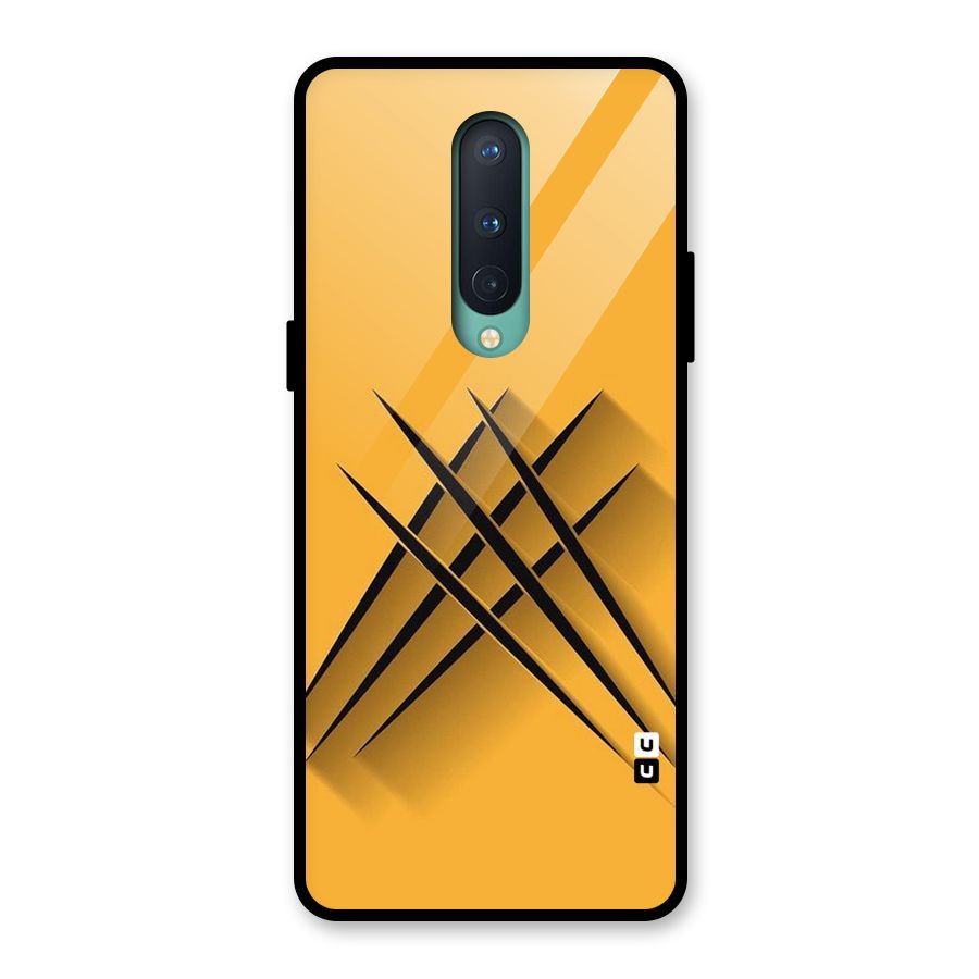 Black Paws Glass Back Case for OnePlus 8