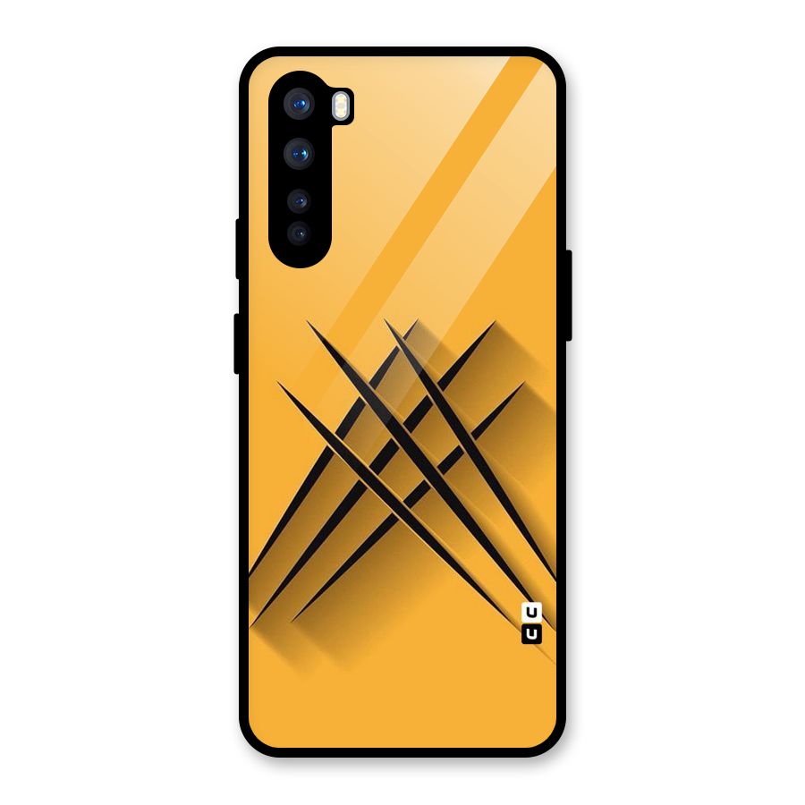 Black Paws Glass Back Case for OnePlus Nord