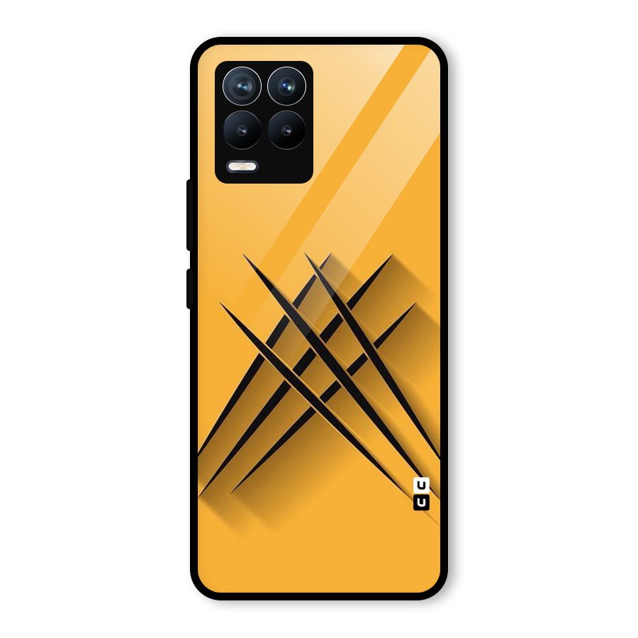 Black Paws Glass Back Case for Realme 8