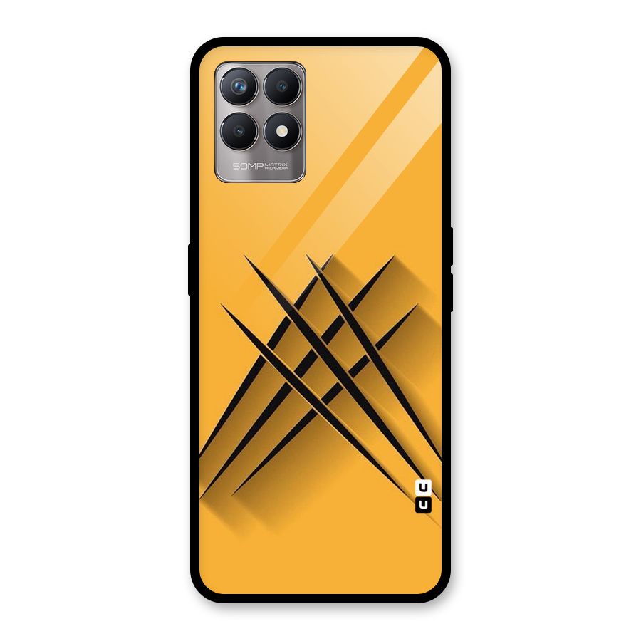 Black Paws Glass Back Case for Realme Narzo 50