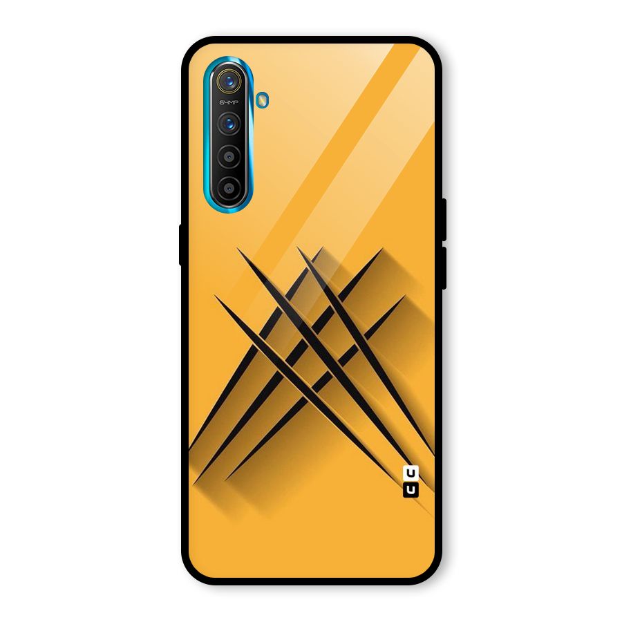Black Paws Glass Back Case for Realme X2