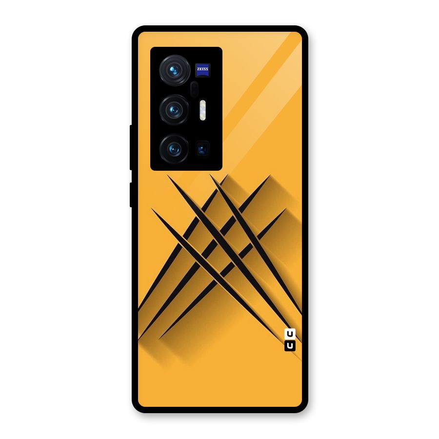 Black Paws Glass Back Case for Vivo X70 Pro Plus