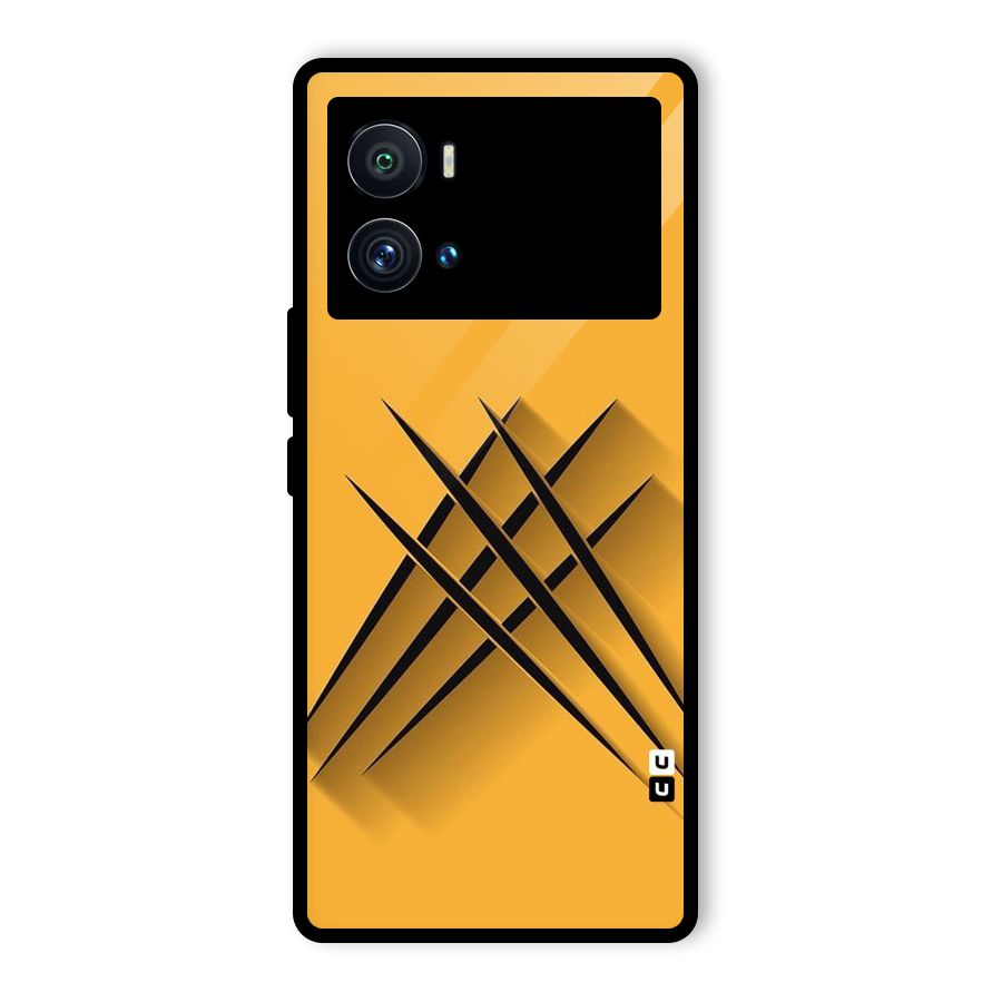 Black Paws Glass Back Case for Vivo iQOO 9 Pro