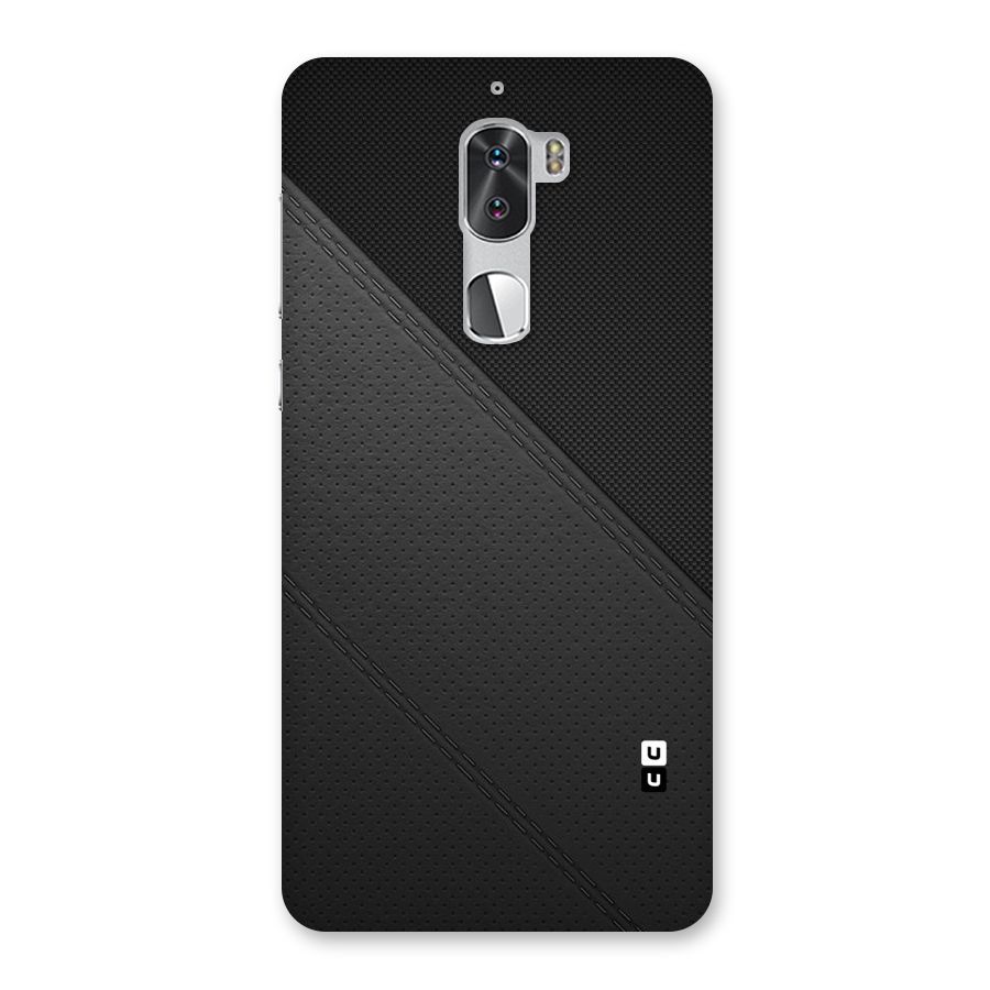Black Polka Stripe Back Case for Coolpad Cool 1