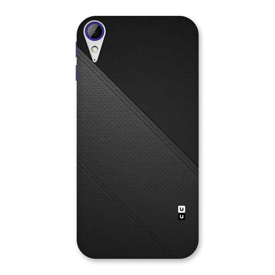 Black Polka Stripe Back Case for Desire 830