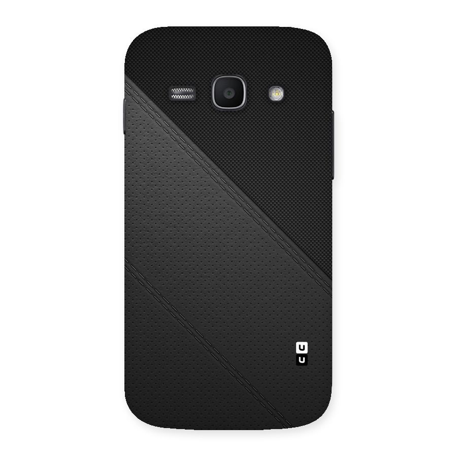 Black Polka Stripe Back Case for Galaxy Ace 3